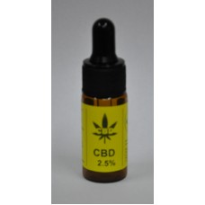 CBD Olie met 2.5% CBD (Cannabidiol) Vanaf € 9,95