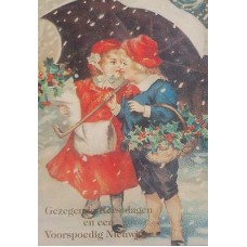 Vintage kerstkaart 02